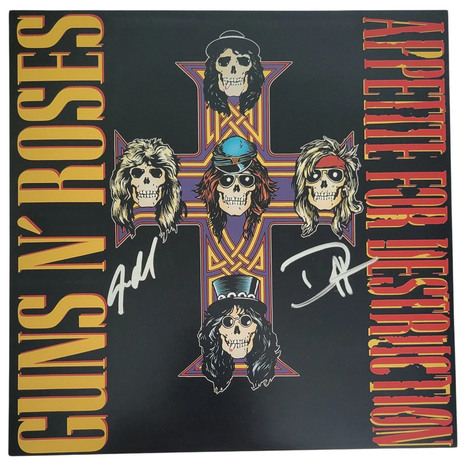 Duff McKagan & Steve Adler Signed Guns N Roses 12x12 Photo COA Proof Autographed, изображение 2