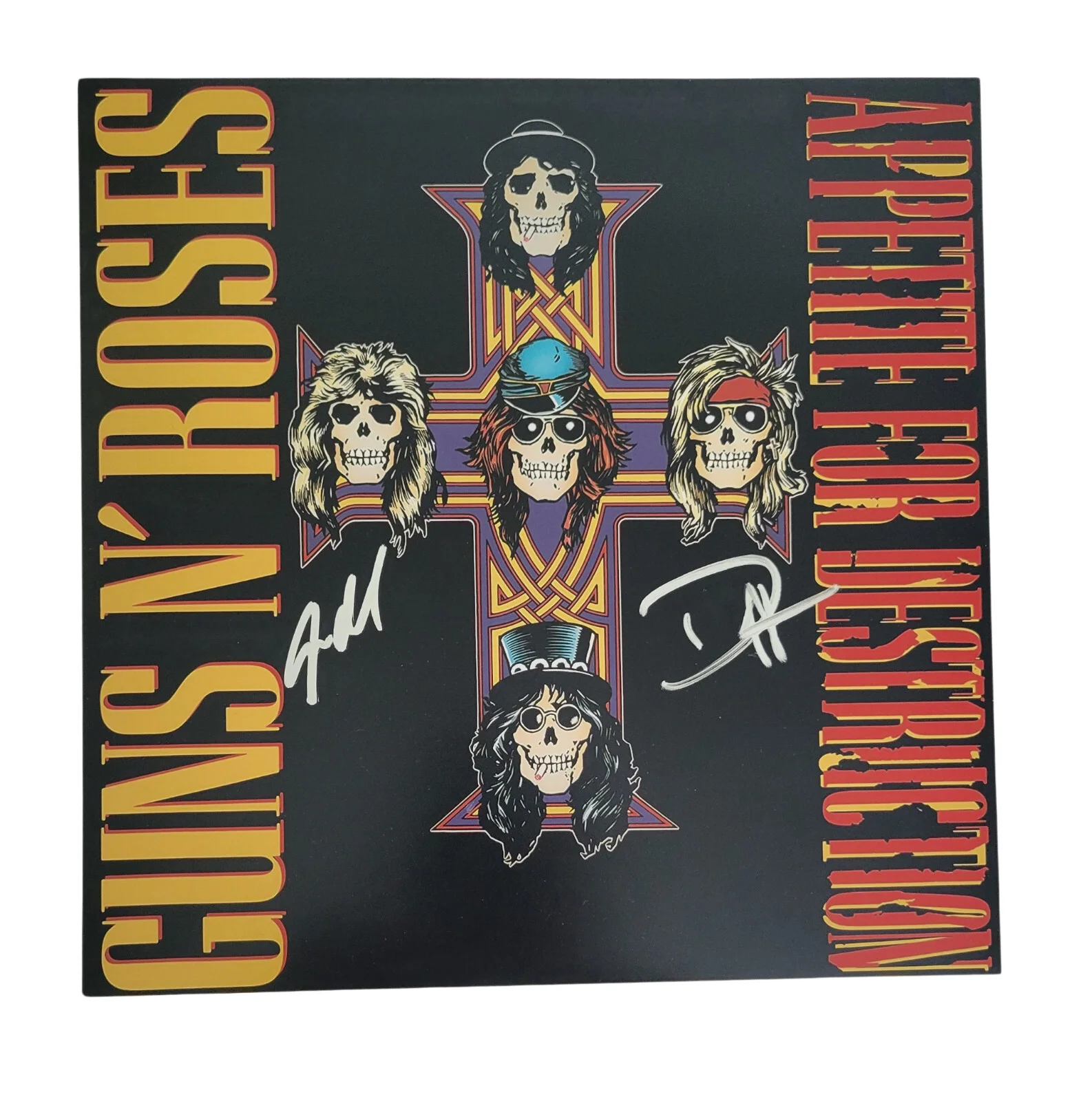 Duff McKagan & Steve Adler Signed Guns N Roses 12x12 Photo COA Proof Autographed, изображение 3