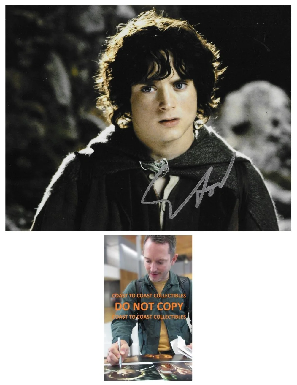 Elijah Wood — Elijah Wood Signed Lord Of The Rings 8x10 Photo Proof Autographed Frodo Baggins+