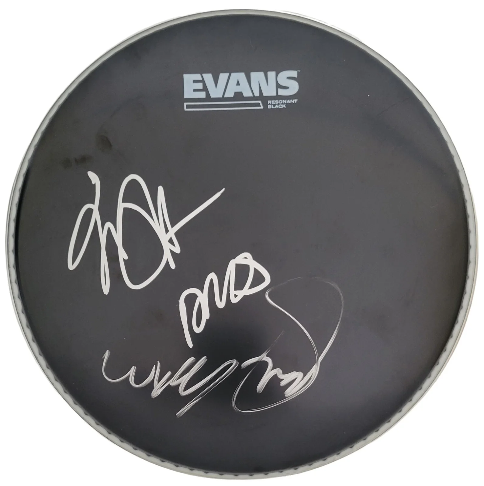 Fugees Signed 10'' Drumhead Proof Autograph Lauryn Hill,Pras Michel,Wyclef Jean, image 3