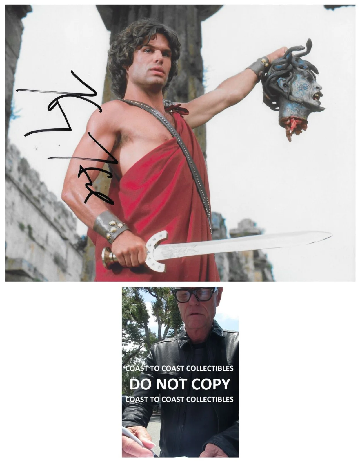 Harry Hamlin — Harry Hamlin Signed 8x10 Photo Proof COA Autographed Clash of the Titans Actor