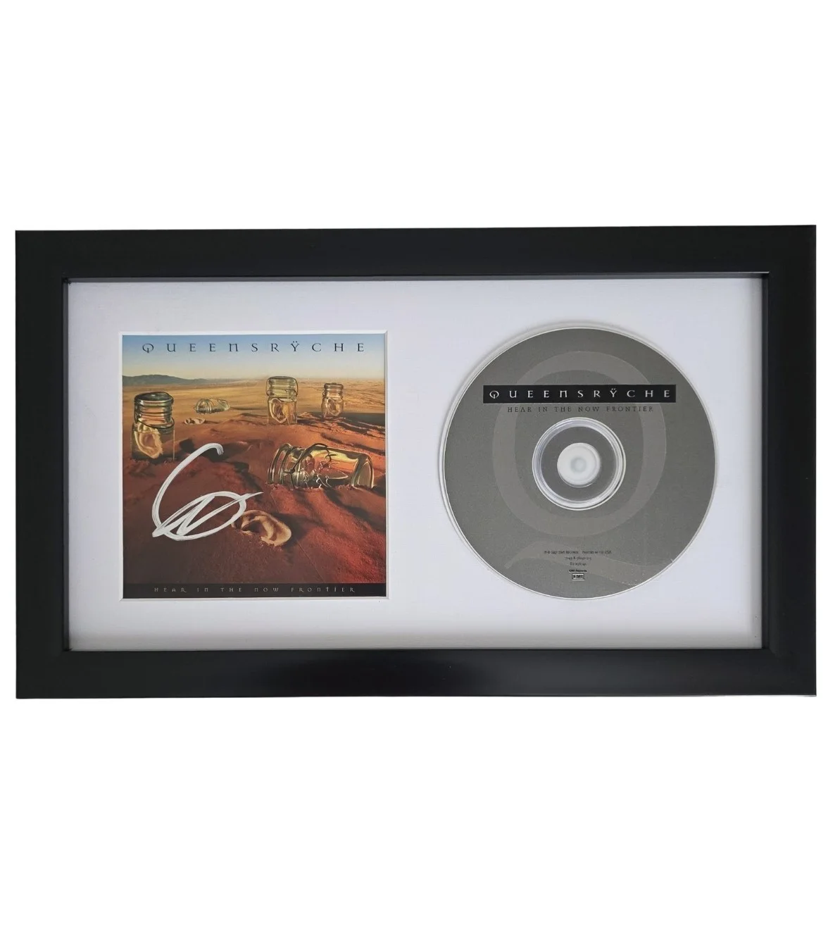 Geoff Tate Signed Queensryche Hear in the Now Frontier CD COA Proof Autographed, image 3