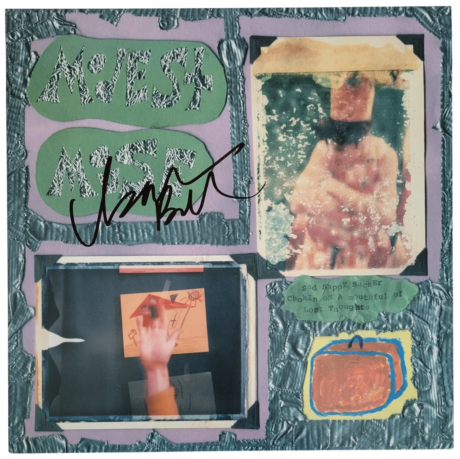 Isaac Brock Signed Modest Mouse Sad Sappy Sucker Album Vinyl Record COA Proof, изображение 3