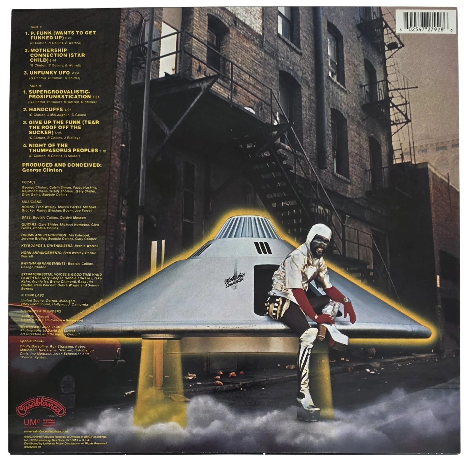 George Clinton Signed Mothership Connection Album COA Proof Autographed Vinyl, изображение 4