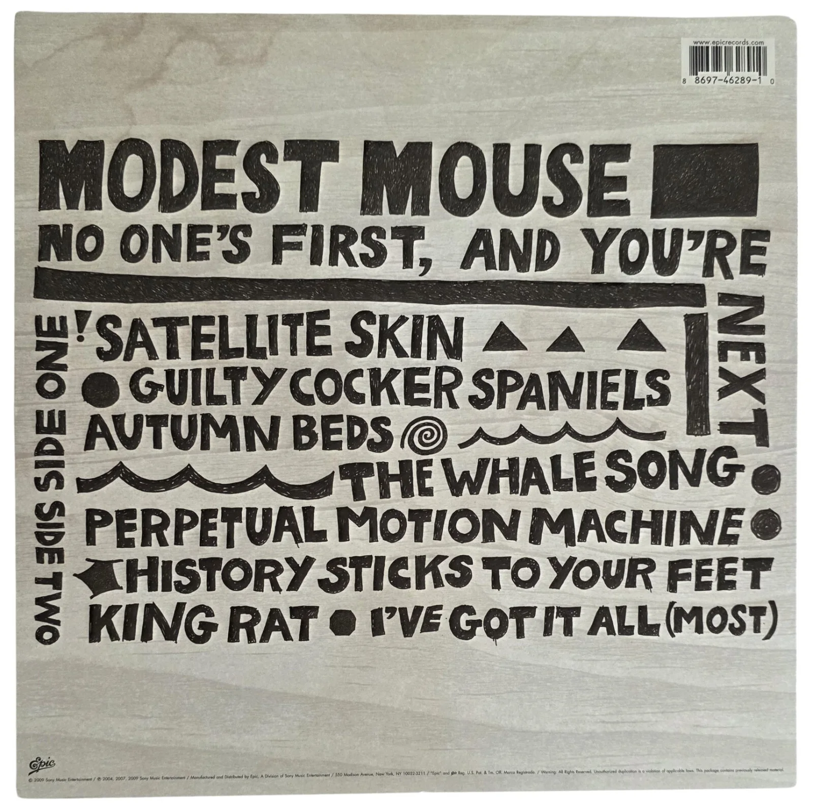 Isaac Brock Signed Modest Mouse No Ones First, And Youre Next Album COA Proof, image 4