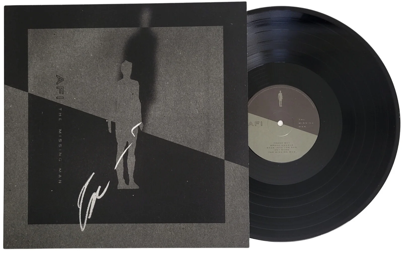 Jade Puget Signed AFI The Missing Man Album Proof COA Autographed Vinyl Record, image 2