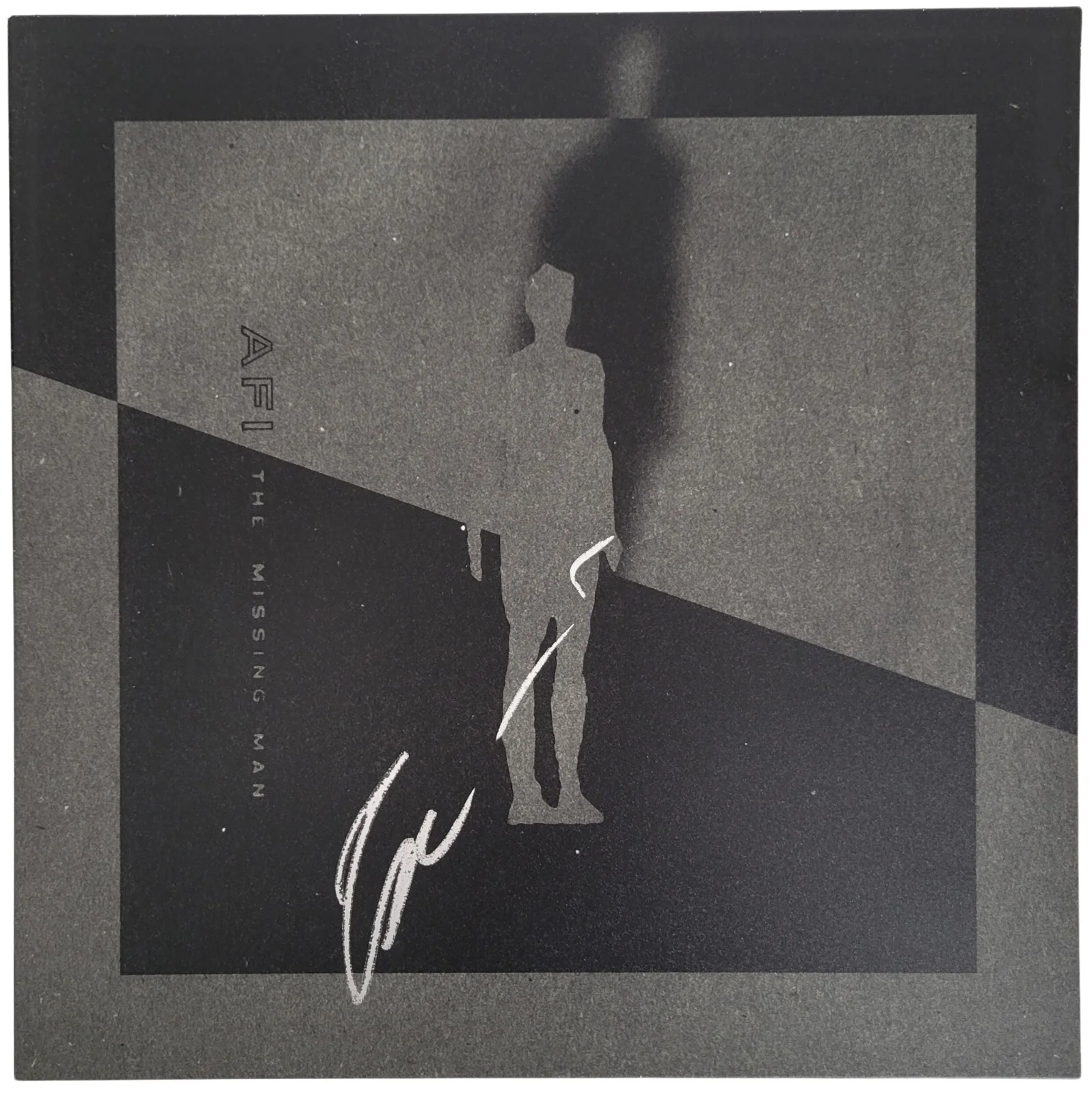 Jade Puget Signed AFI The Missing Man Album Proof COA Autographed Vinyl Record, image 3