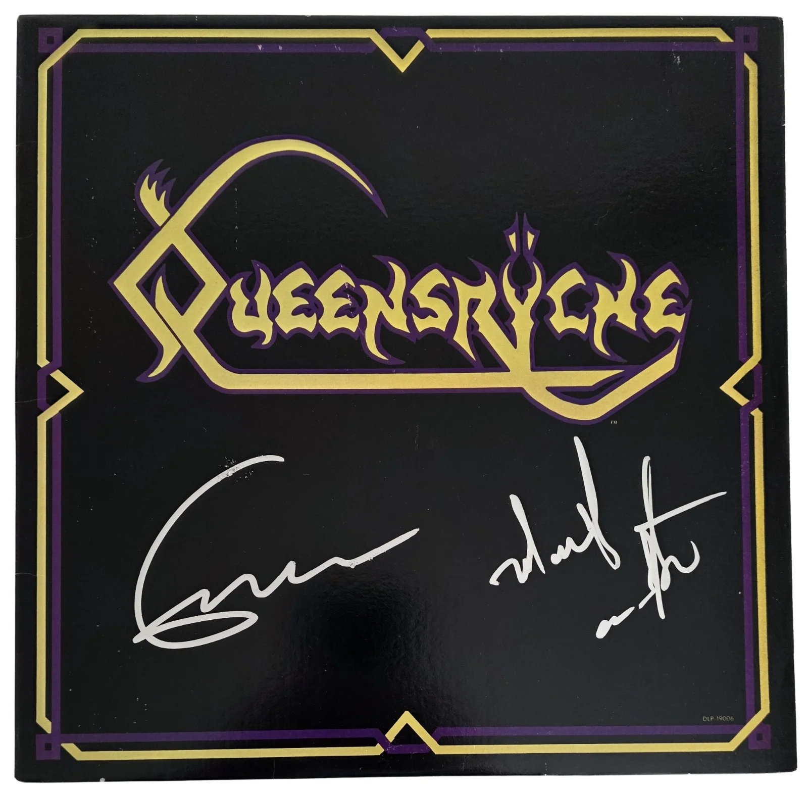 Geoff Tate Signed Queensryche Album COA Proof Autographed Vinyl Record Wilton, изображение 3