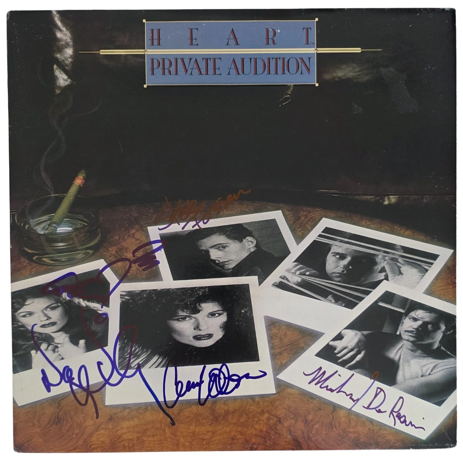 Heart Band Signed Private Audition Album COA Proof Autographed Vinyl Record, изображение 3
