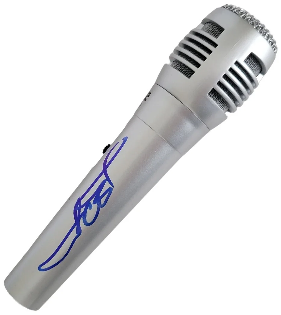 Ice T Hip Hop Rapper Signed Microphone COA Proof Autographed Mic Body Count, image 3