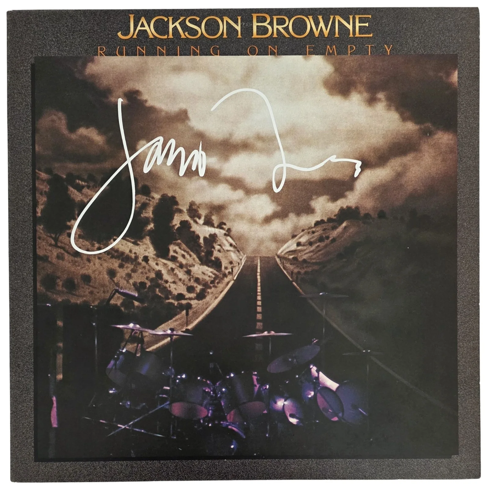 Jackson Browne Signed Running on Empty Album COA Proof Autographed Vinyl Record, image 4