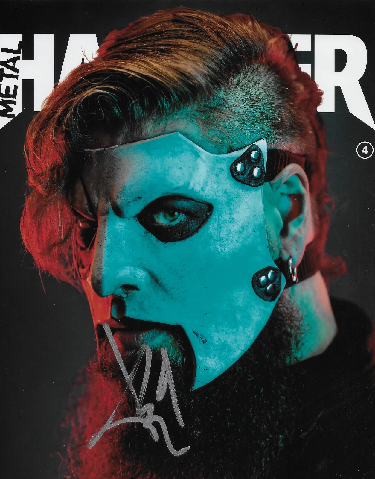 Jim Root Slipknot metal band signed 8x10 photo COA exact Proof autographed, image 2
