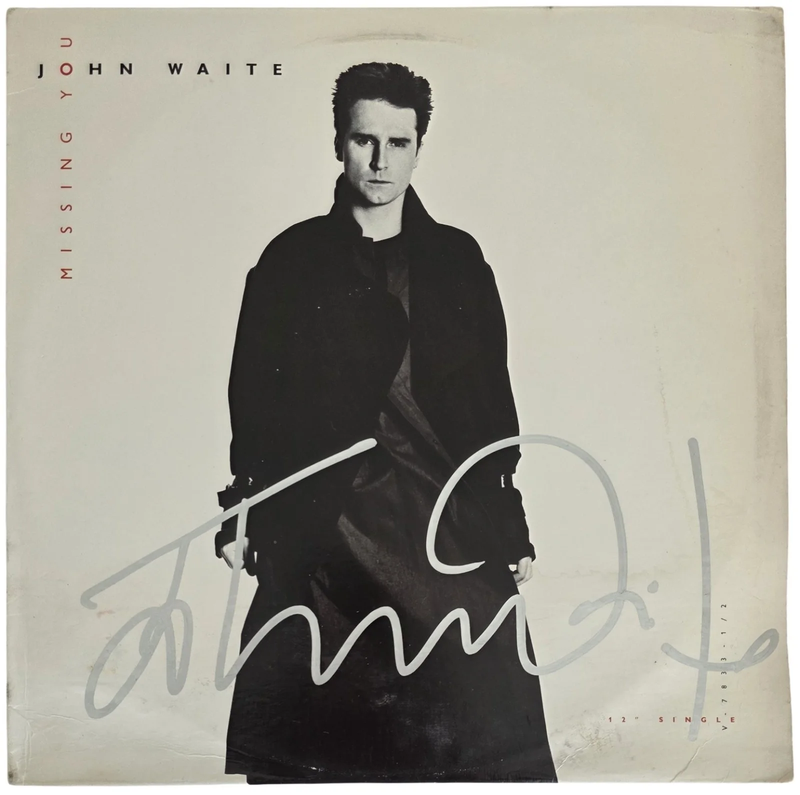 John Waite Signed Missing You Album COA Exact Proof Autographed Vinyl Record, image 3
