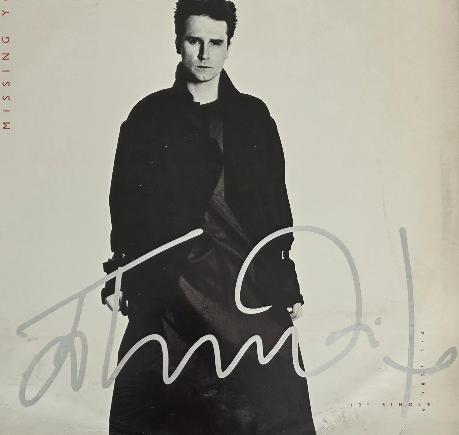 John Waite Signed Missing You Album COA Exact Proof Autographed Vinyl Record, image 4