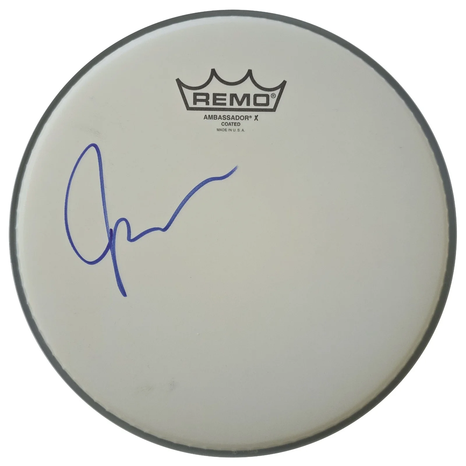 Jason McGerr Death Cab for Cutie Drummer Signed Drumhead COA Proof Autographed, image 2