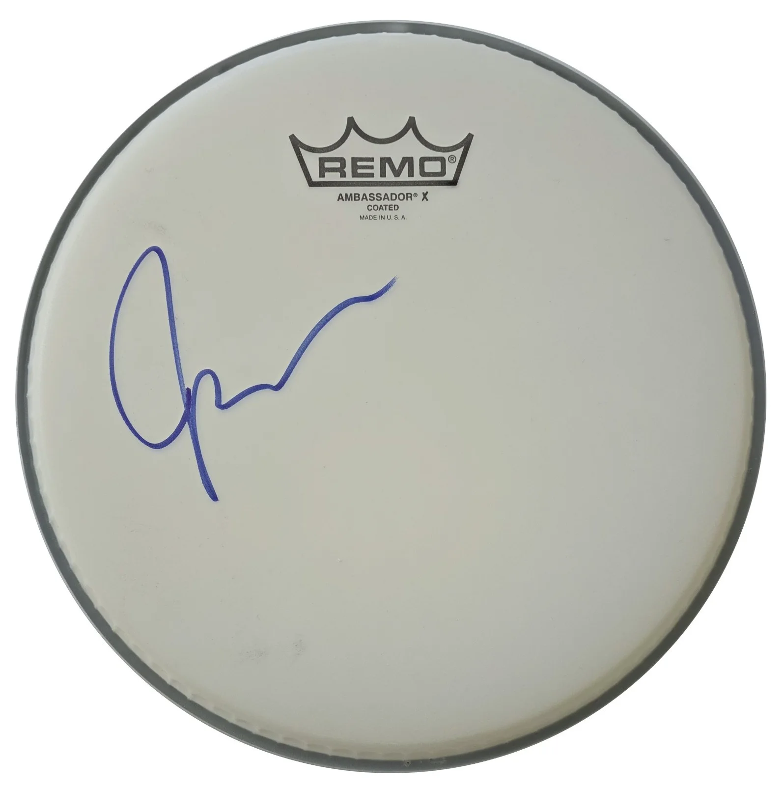 Jason McGerr Death Cab for Cutie Drummer Signed Drumhead COA Proof Autographed, image 3