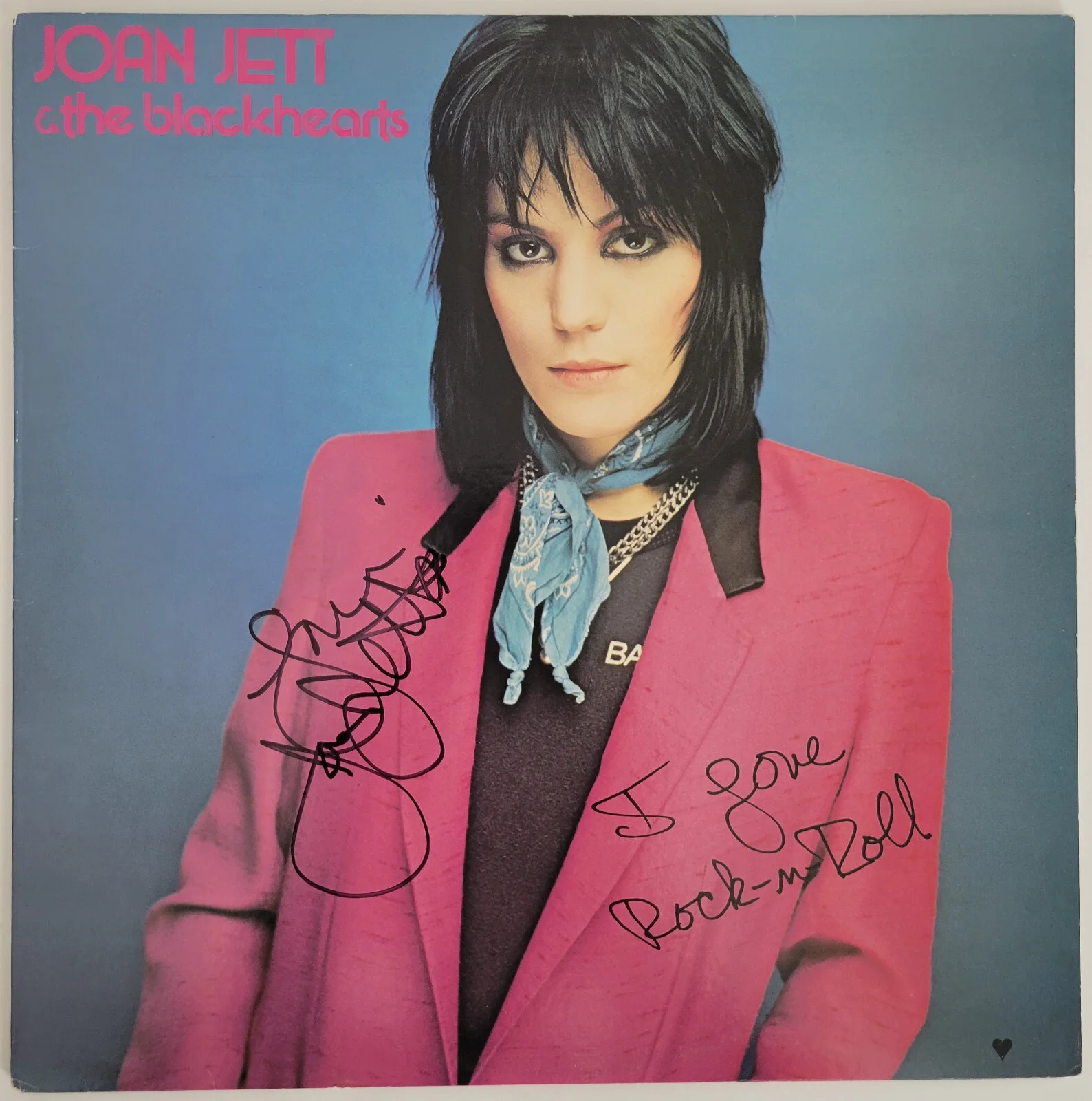 Joan Jett Signed I Love Rock n Roll Album COA Proof Autographed Vinyl Record, изображение 3