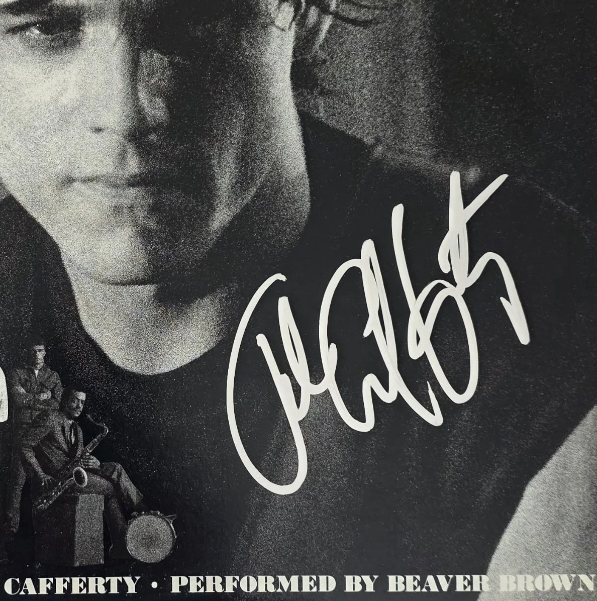 John Cafferty Signed Eddie & The Cruisers Soundtrack Album COA Proof Autographed, image 3