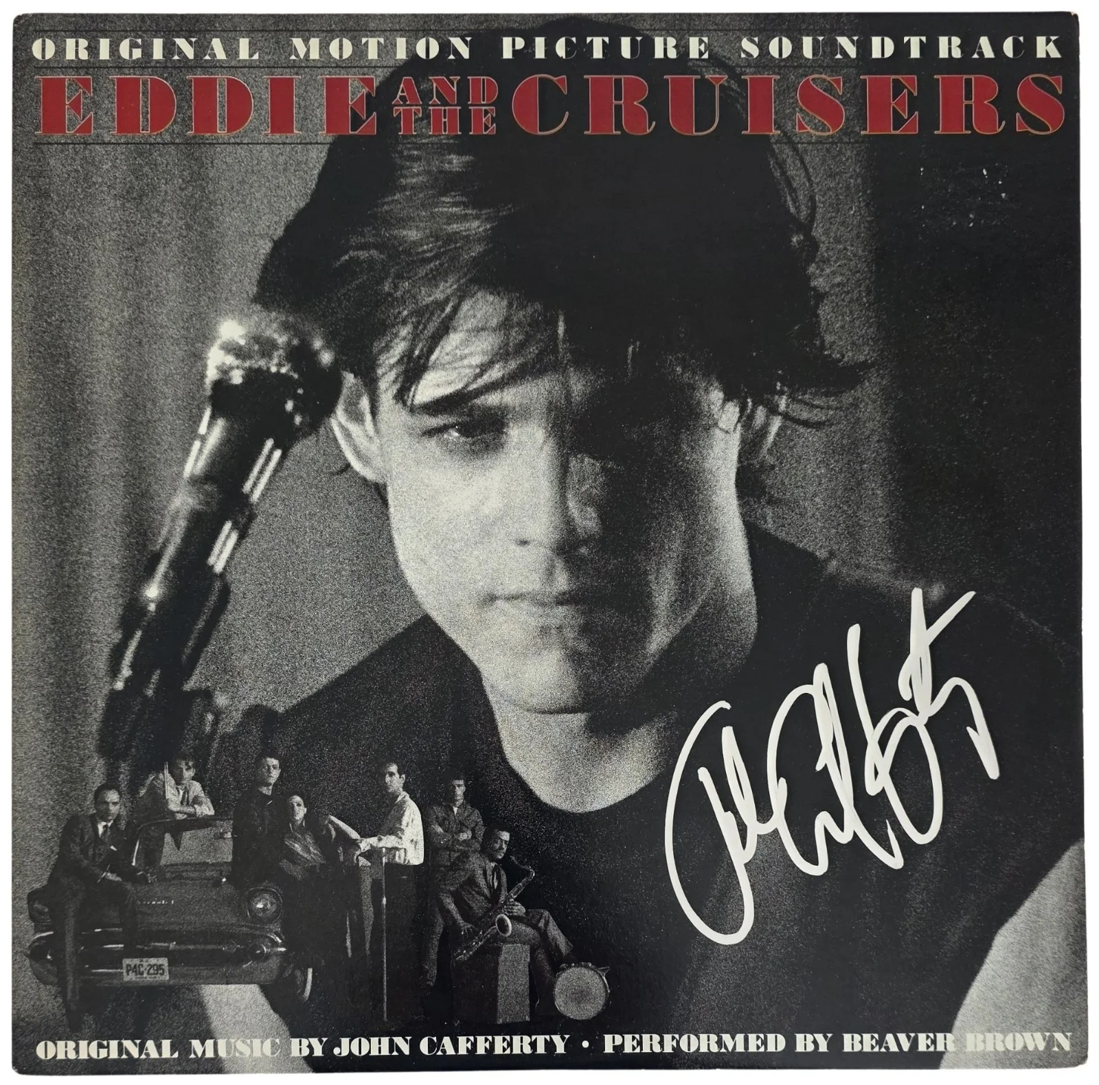 John Cafferty Signed Eddie & The Cruisers Soundtrack Album COA Proof Autographed, image 4