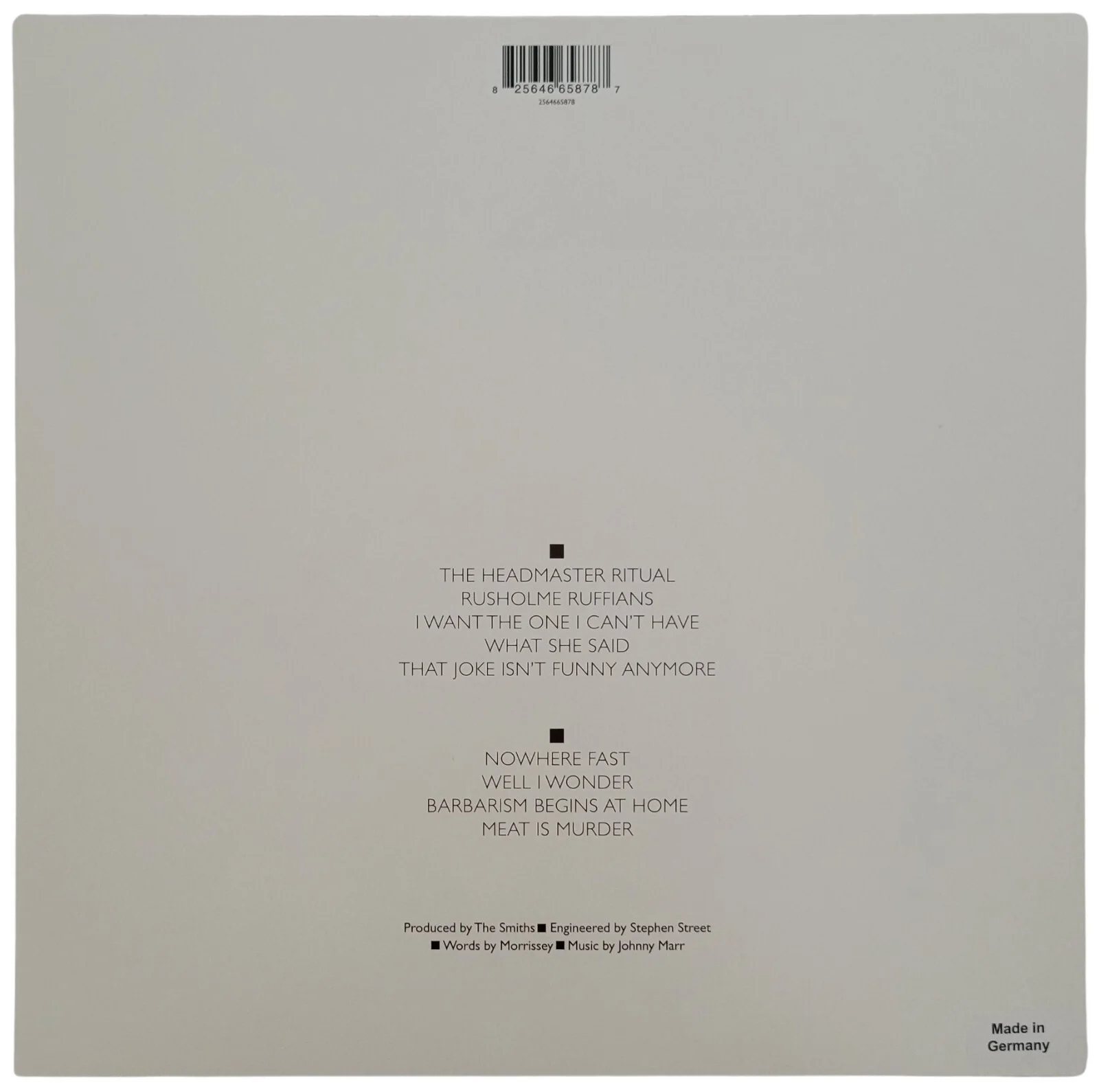 Johnny Marr Signed The Smiths Meat is Murder Album COA Proof Autographed Vinyl, изображение 4