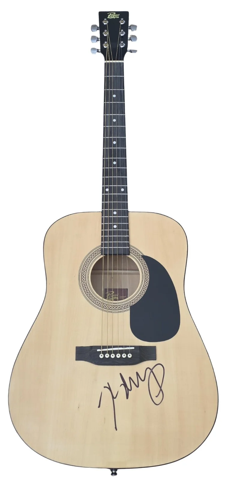 John Mellencamp Signed Acoustic Guitar COA Proof Autographed Singer Songwriter, image 2