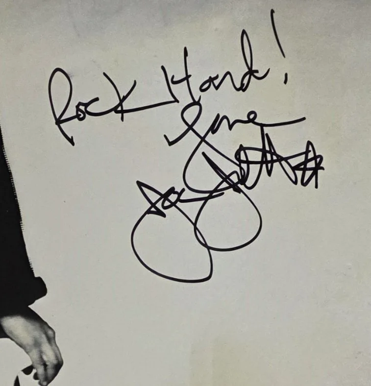 Joan Jett Signed Greatest Hits Album COA Exact Proof Autographed Vinyl Record, image 3