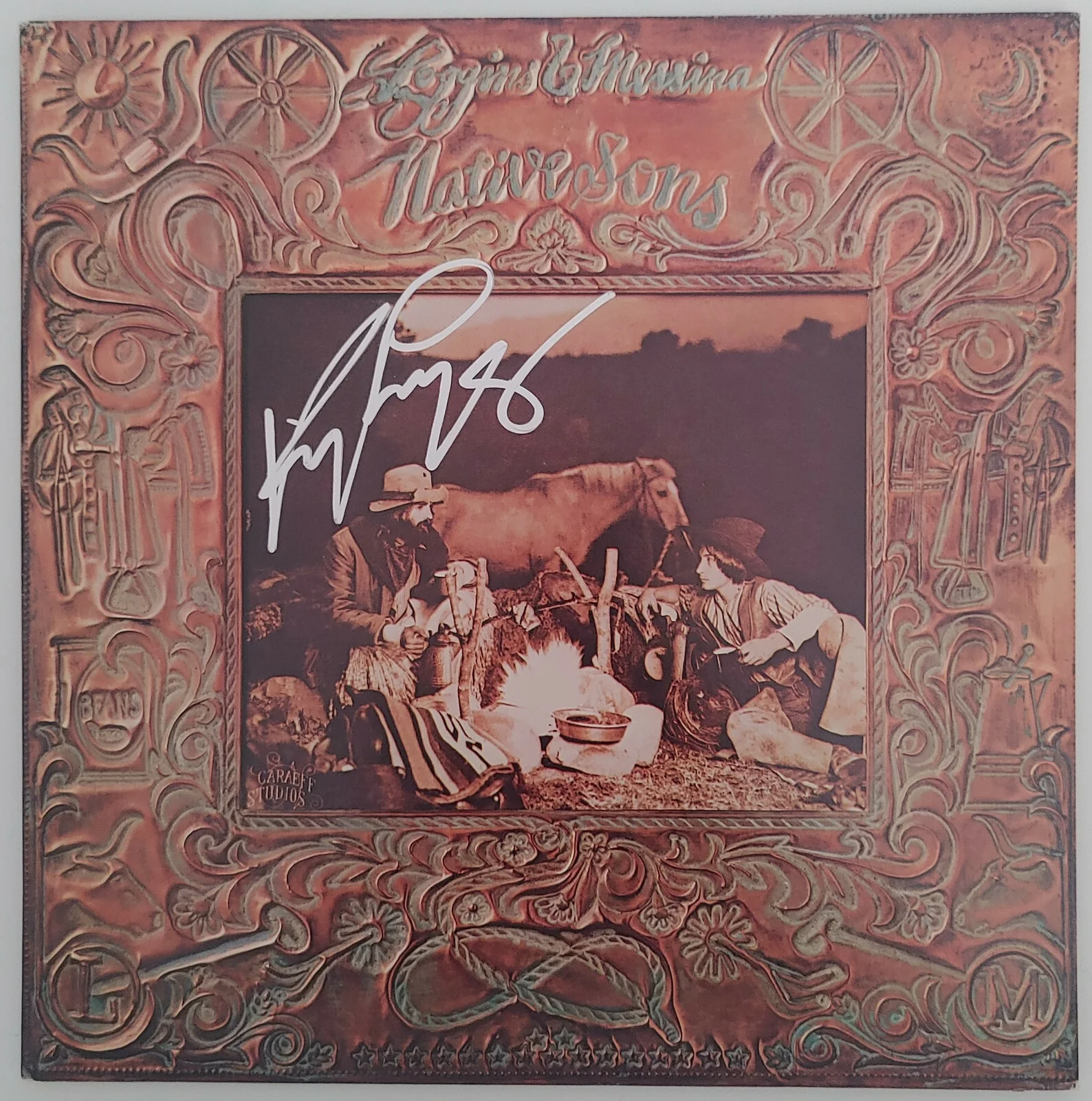 Kenny Loggins signed autographed Native Sons album vinyl record proof Beckett, изображение 3