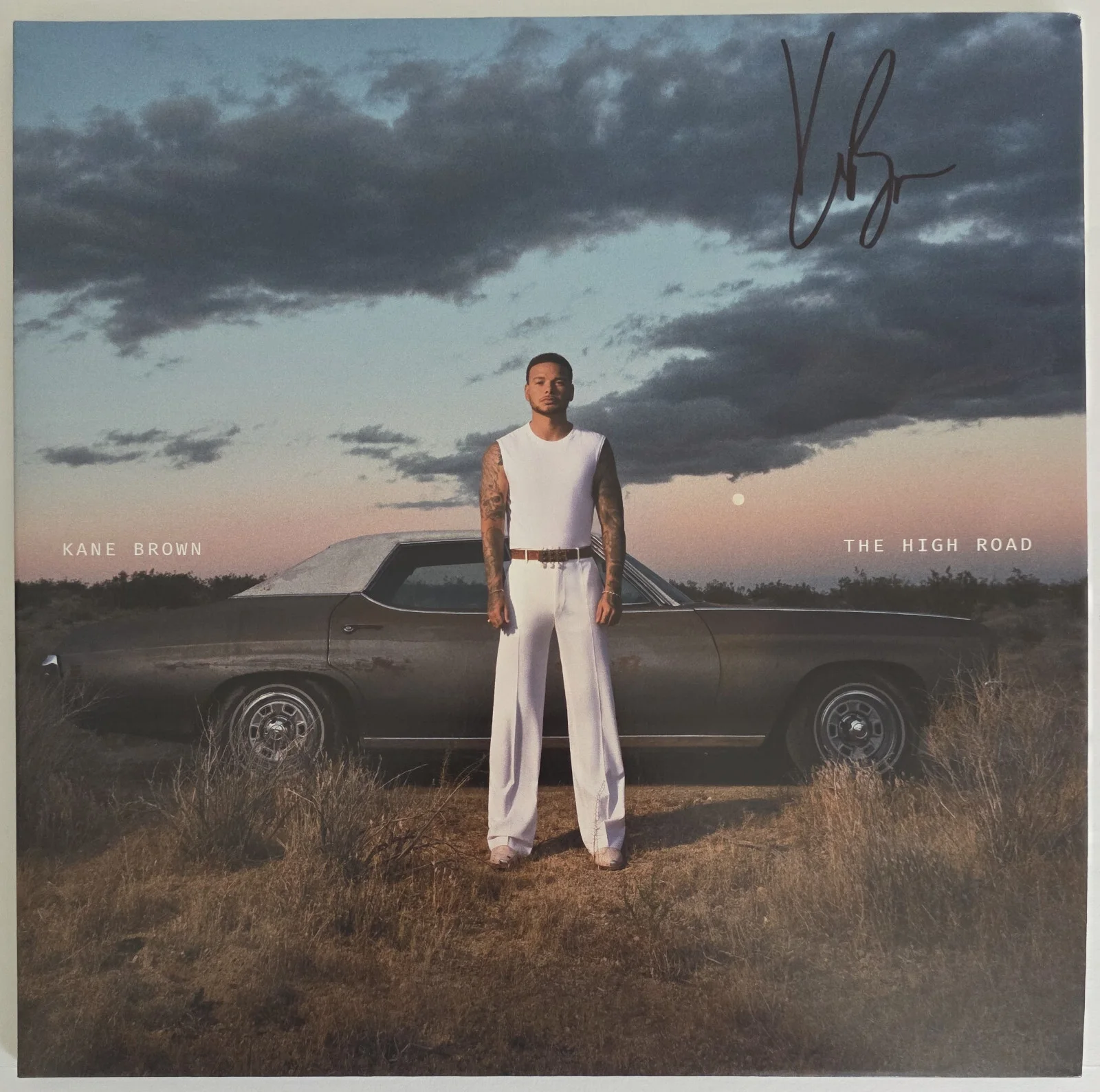 Kane Brown Signed The High Road Album Proof COA Autographed Vinyl Record, изображение 3