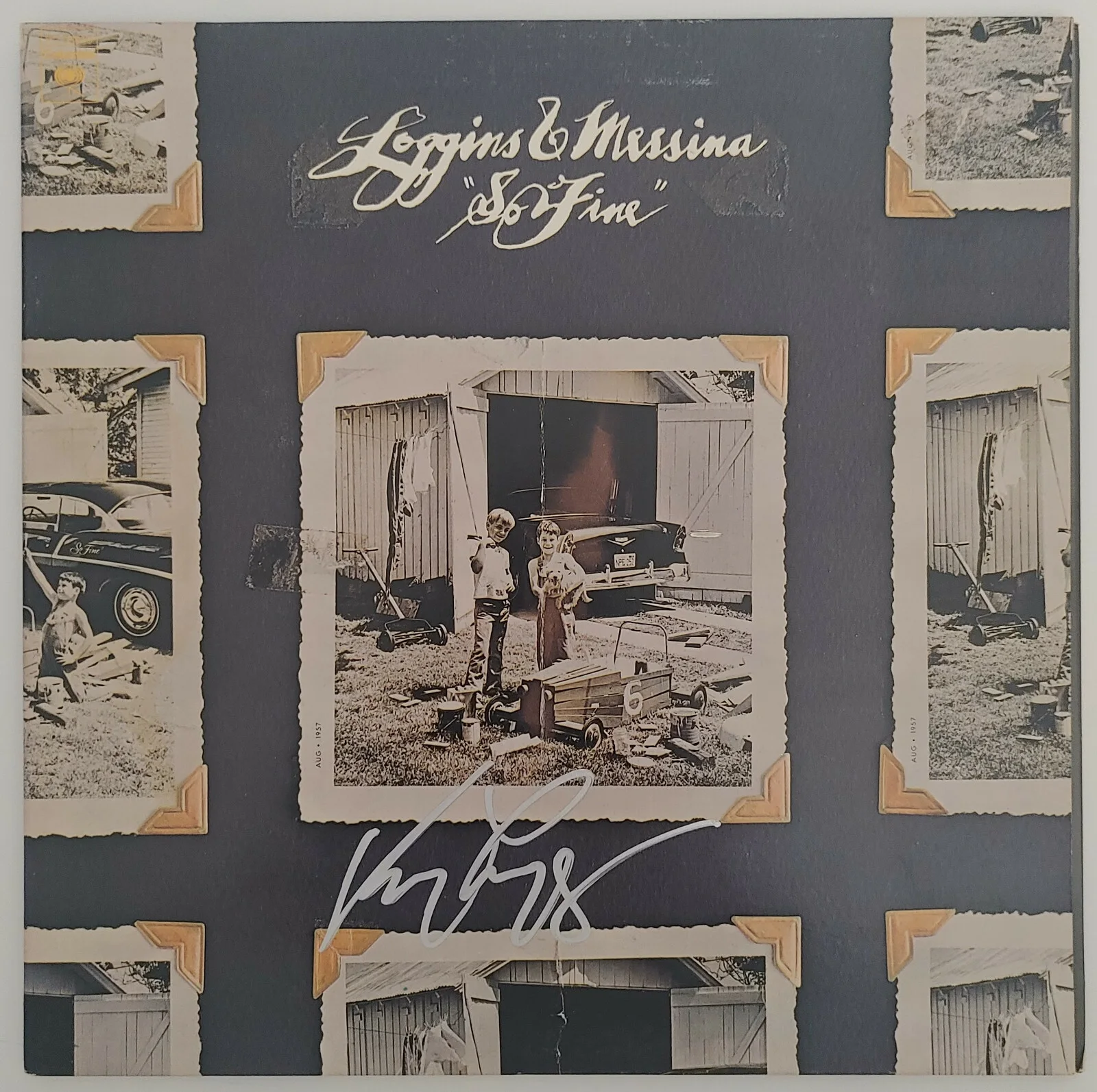 Kenny Loggins signed autographed So Fine album vinyl record proof Beckett COA, image 3