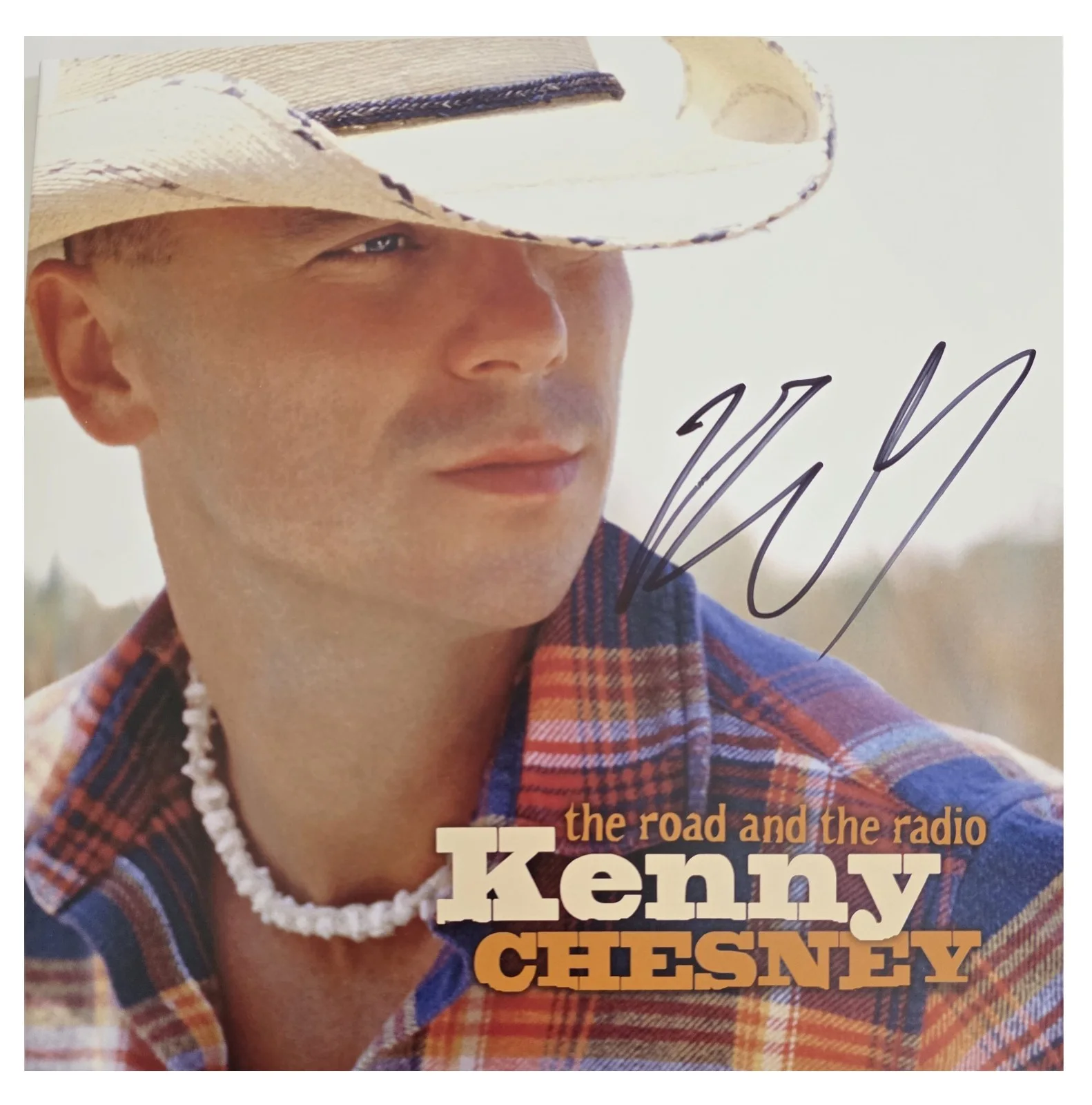 Kenny Chesney Signed The Road And The Radio Album COA Proof Autographed Vinyl, изображение 3