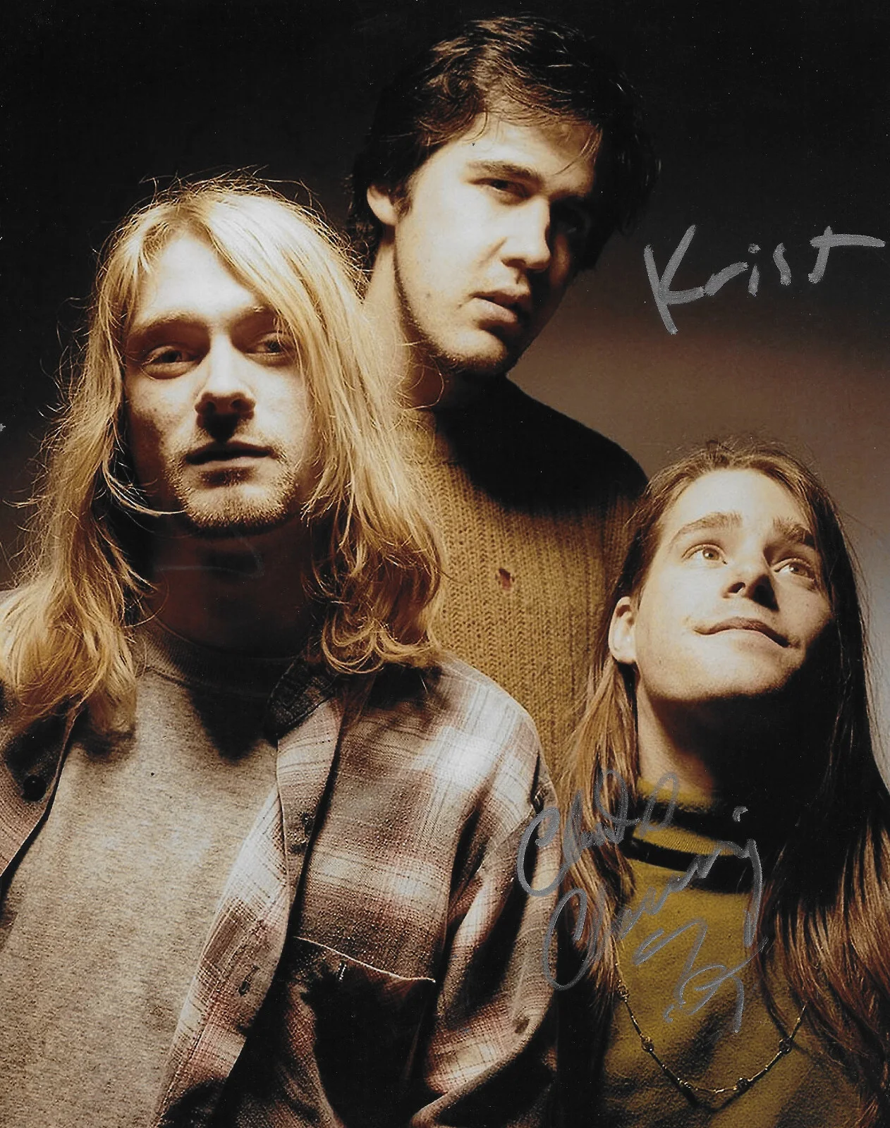 Krist Novoselic Chad Channing Signed Nirvana 8x10 Photo COA Proof Autographed.., изображение 2