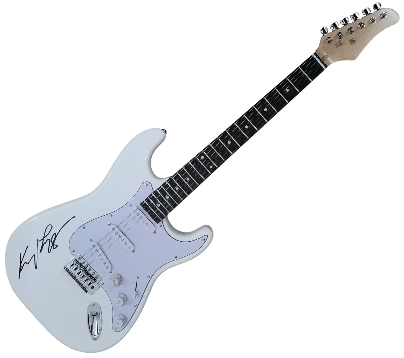 Kenny Loggins Signed Full Size Electric Guitar COA Proof Autographed Top Gun, изображение 3