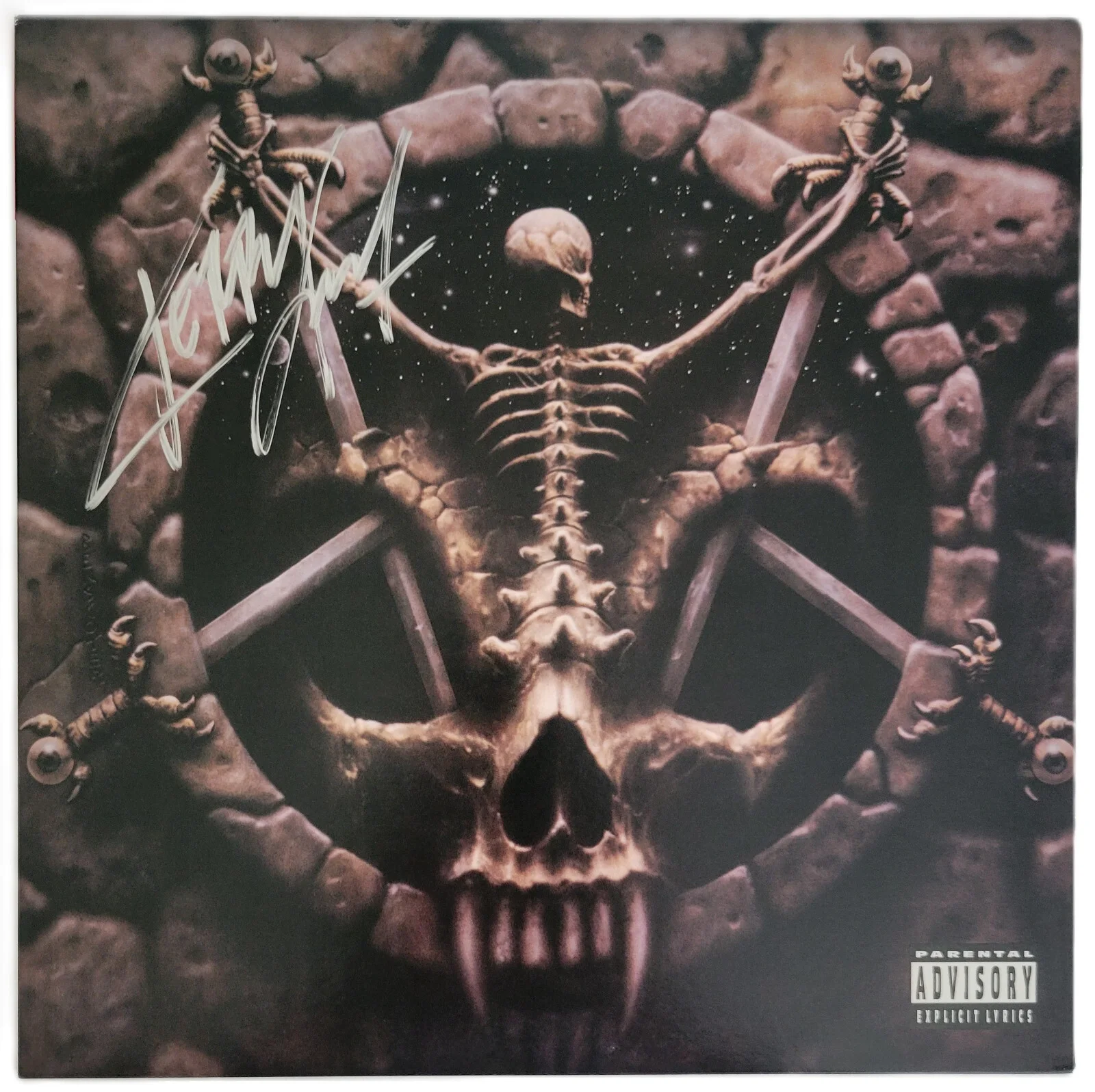 Kerry King Signed Slayer Divine Intervention Album COA Proof Autographed Vinyl, image 3