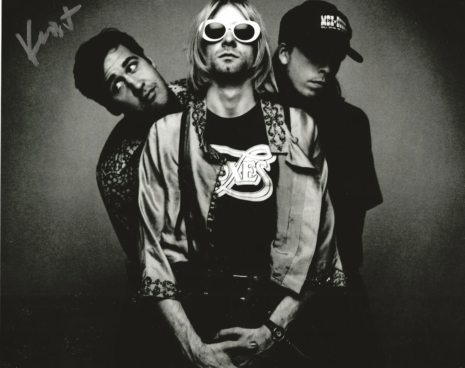 Krist Novoselic Nirvana bassist signed 8x10 photo COA exact proof autographed..., image 2