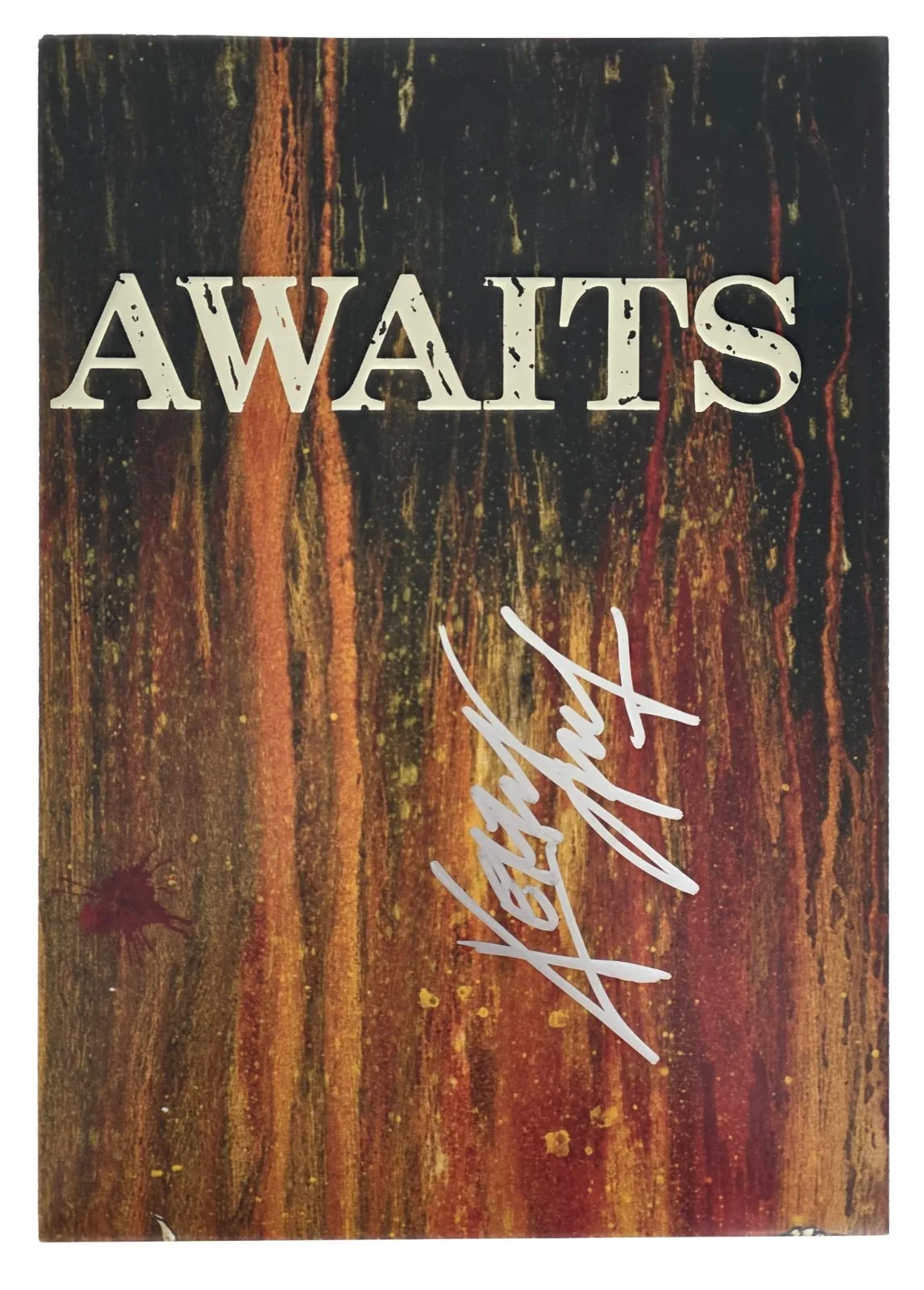 Kerry King Signed Slayer Hell Awaits 23x24.5 Poster COA Exact Proof Autographed, изображение 3