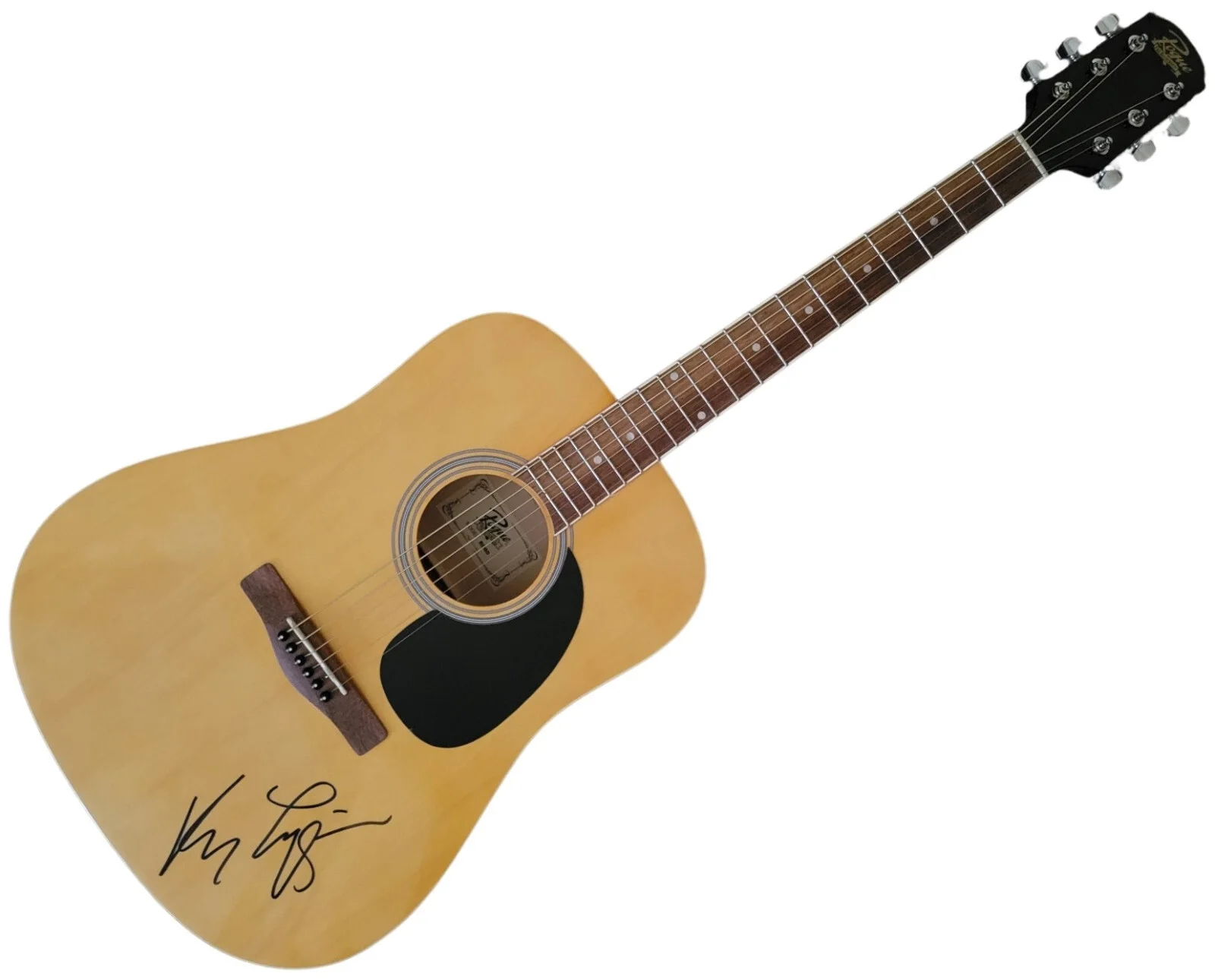 Kenny Loggins Signed Full Size Acoustic Guitar COA Exact Proof Autographed, image 2