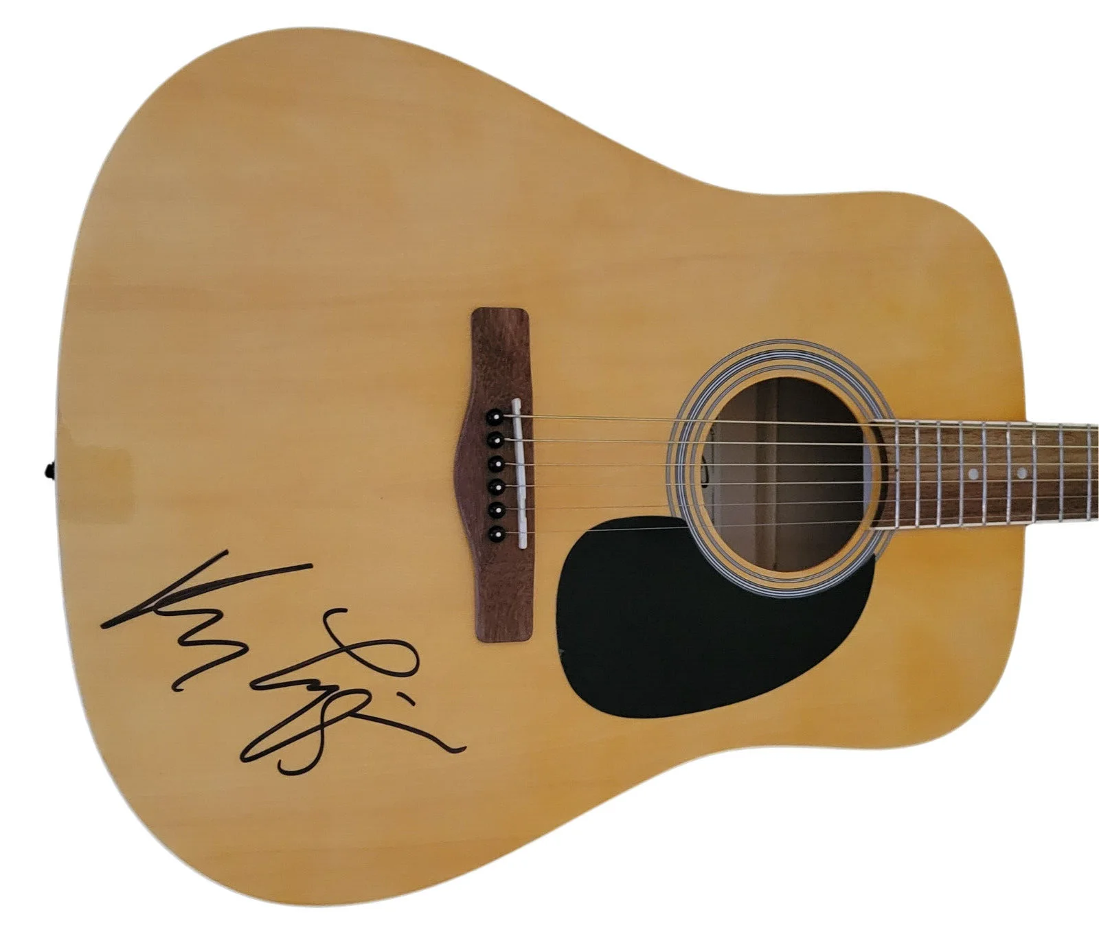 Kenny Loggins Signed Full Size Acoustic Guitar COA Exact Proof Autographed, image 3