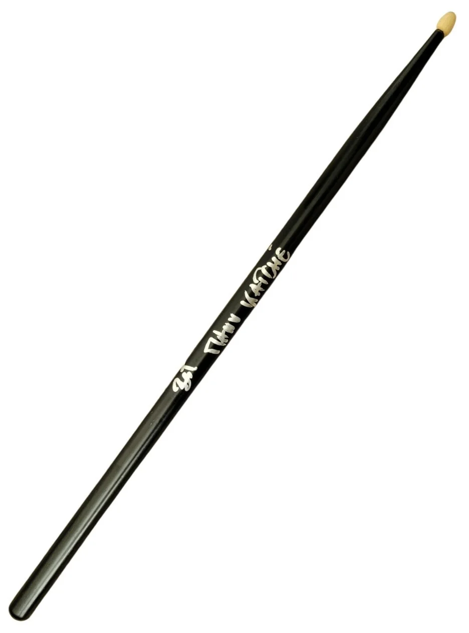Manu Katche Signed Autographed Drumstick COA Proof Sing & Peter Gabriel Drummer., image 2