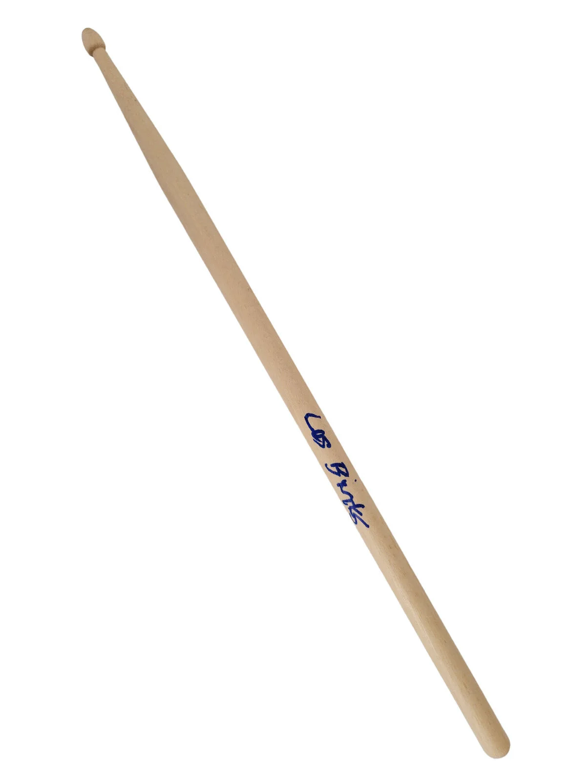 Les Binks Judas Priest drummer signed Drumstick COA exact proof Rare autograph., image 2