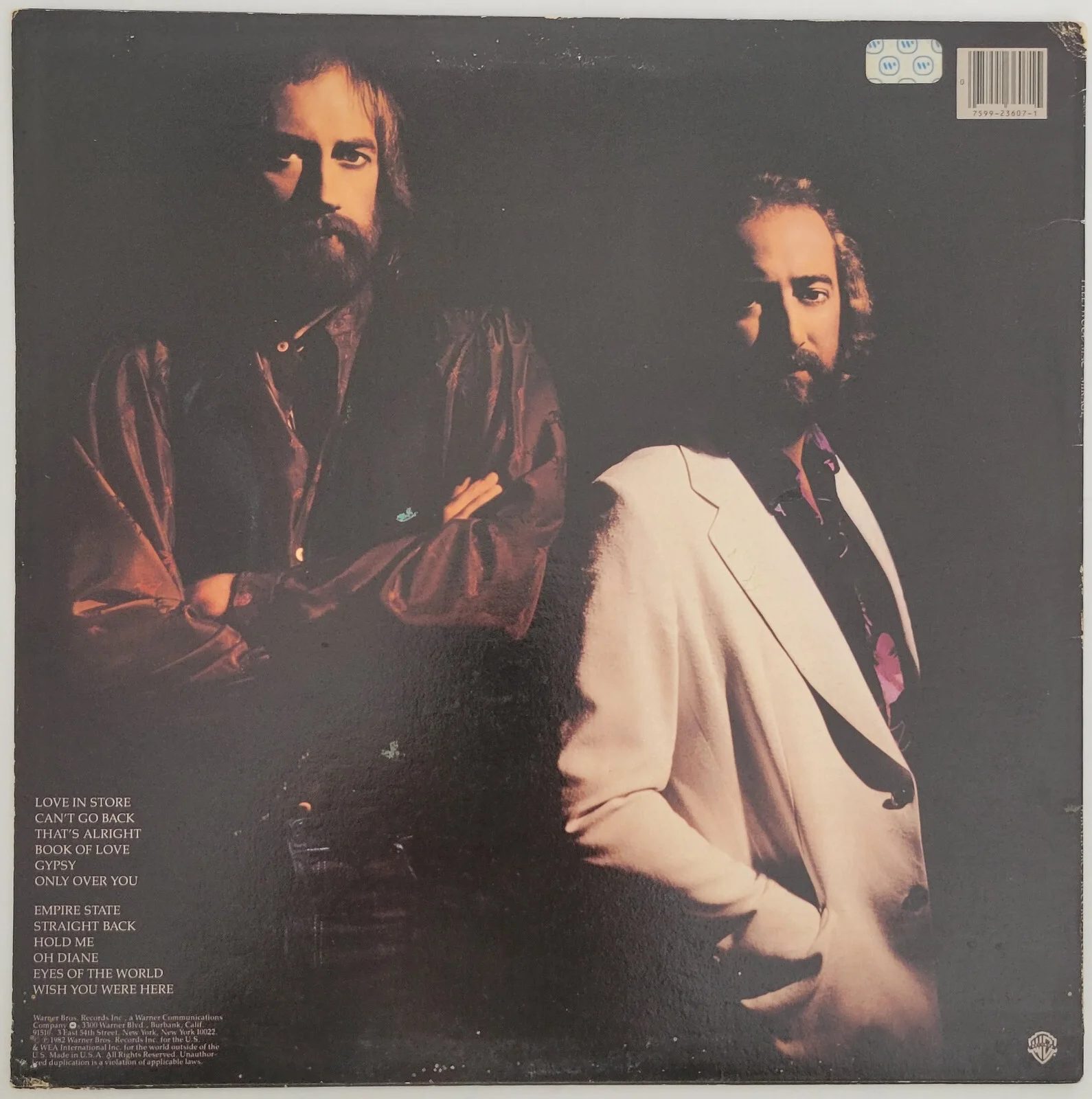 Lindsey Buckingham signed Fleetwood Mac Mirage album vinyl COA proof autographed, изображение 4