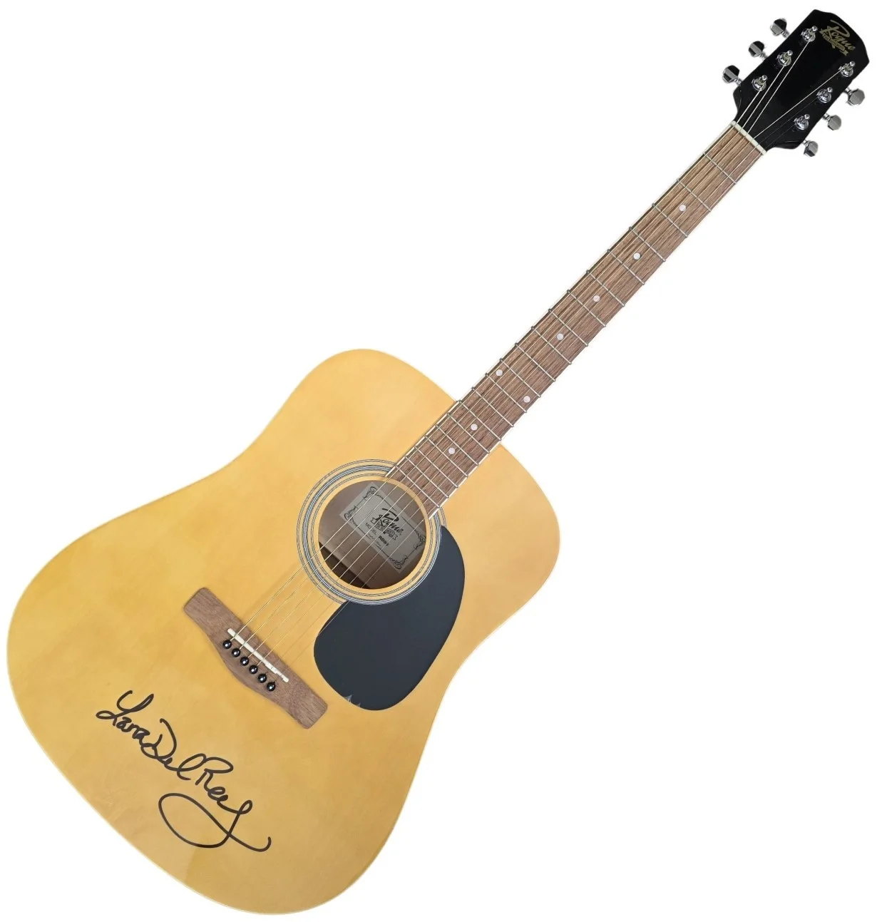 Lana Del Rey Signed Full Size Acoustic Guitar COA Exact Proof Autographed, изображение 2