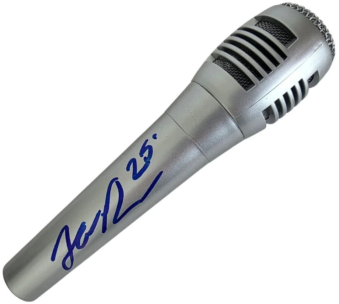 LaRussell Rapper Signed Microphone COA Exact Proof Autographed Mic Hip Hop, image 2