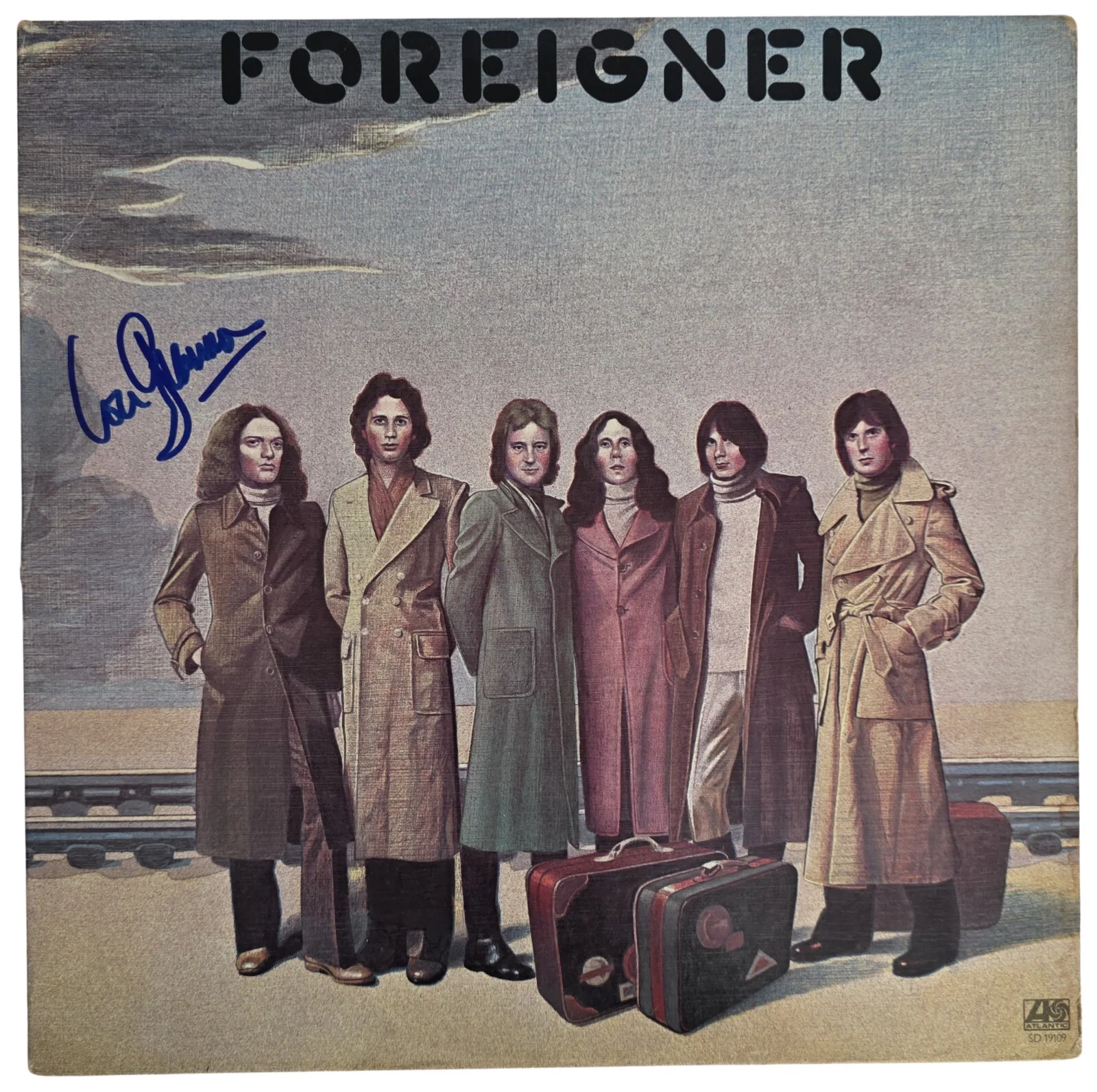 Lou Gramm Signed Foreigner Album COA Exact Proof Autographed Vinyl Record, изображение 3