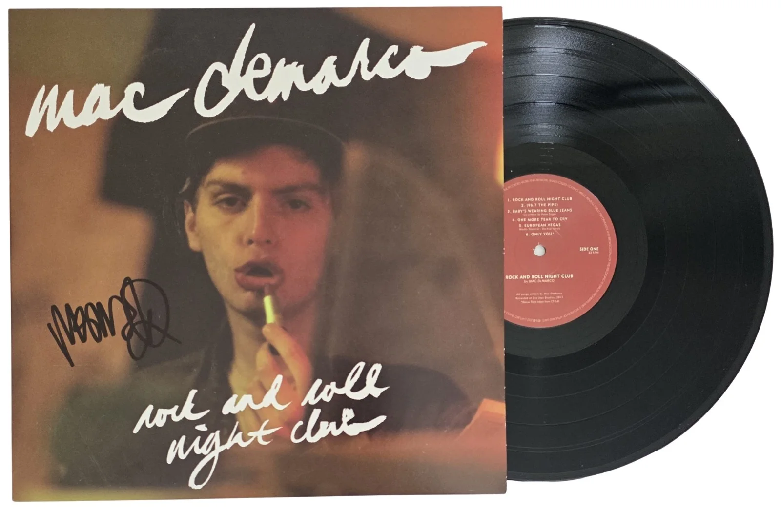 Mac DeMarco Signed Rock and Roll Night Club Album COA Proof Autographed Vinyl, image 2