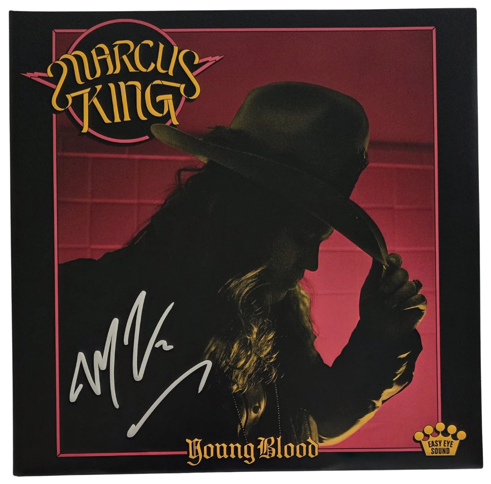 Marcus King Signed Young Blood Album COA Exact Proof Autographed Vinyl Record, изображение 3
