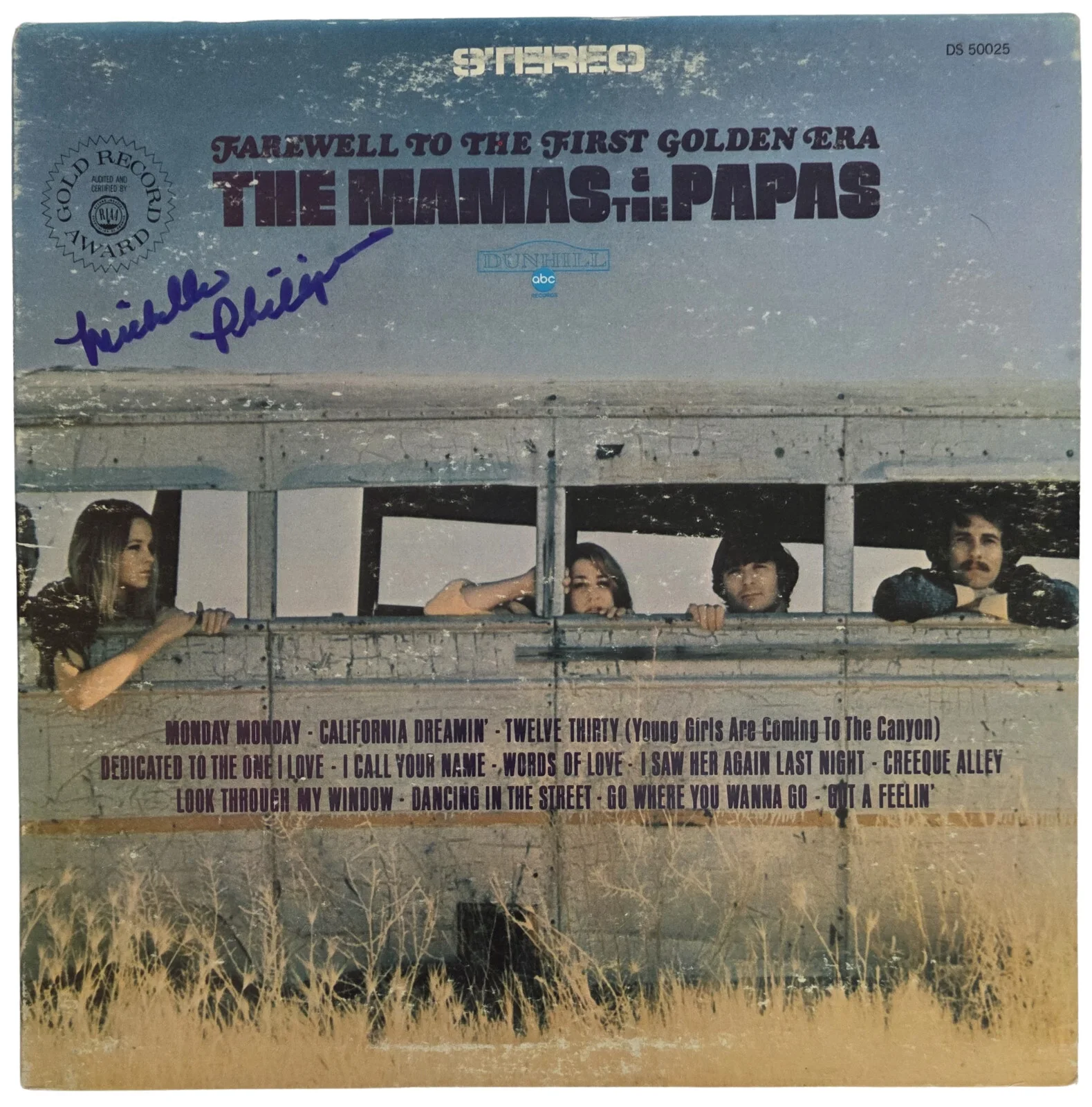 Michelle Phillips Signed Mamas and the Papas Album COA Proof Autographed Vinyl.., image 3