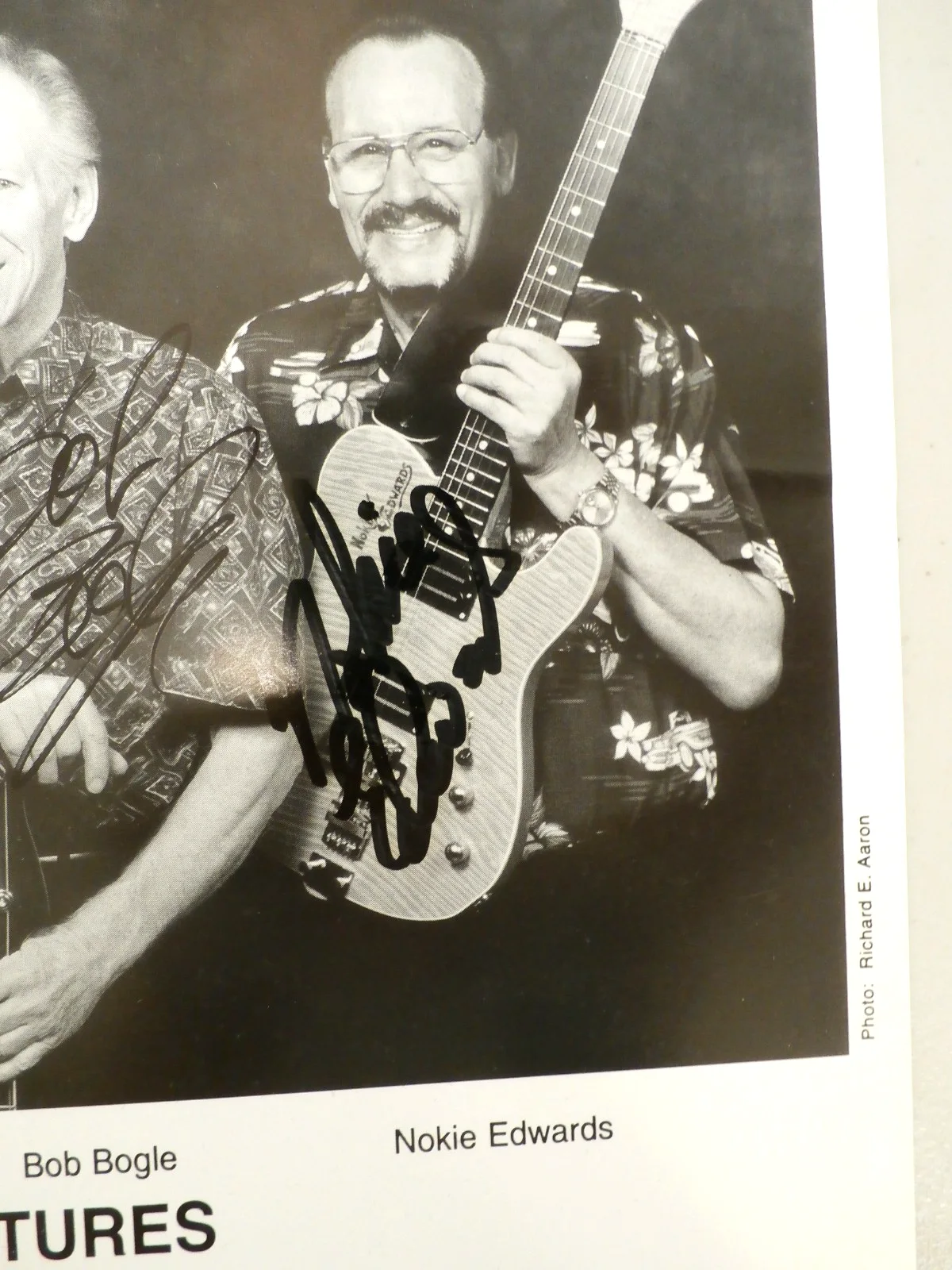 The Ventures Signed 8X10 Black & White Photo, image 5