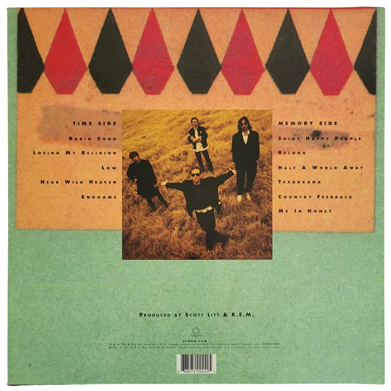 Michael Stipe Signed R.E.M. Out Of Time Album COA Proof Autographed Vinyl Record, изображение 4