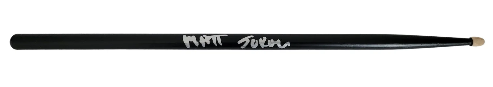 Matt Sorum Signed Drumstick Proof Guns N Roses Drummer Autograph Velvet Revolver, image 4