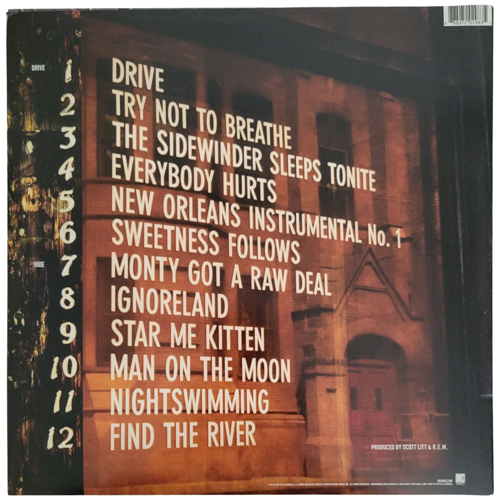 Michael Stipe Signed R.E.M. Automatic For the People Album Proof Autograph Vinyl, image 4